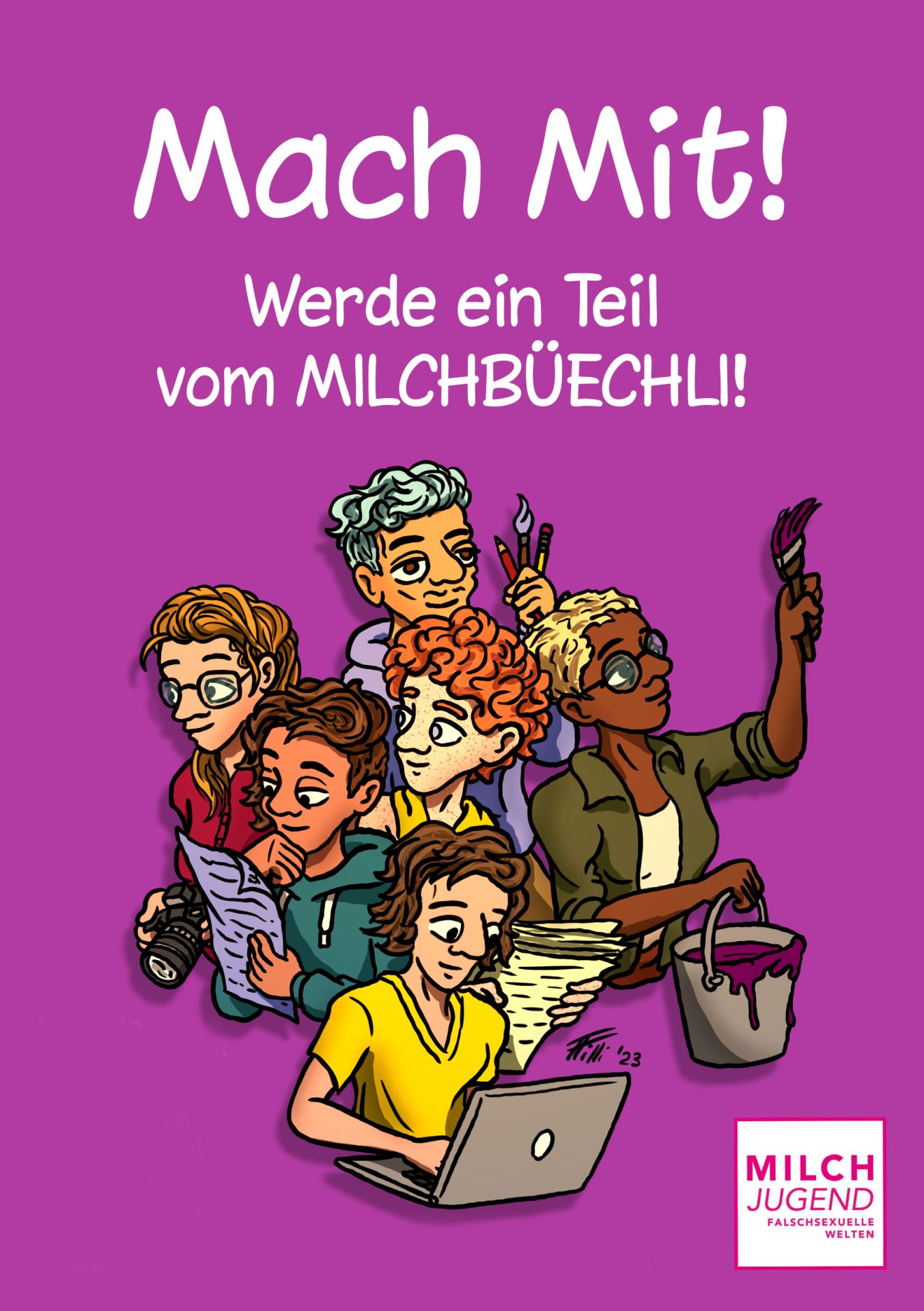 Mach Mit! Werde ein Teil vom MILCHBÜECHLI!